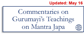 Commentaries on Gurumayi's Teachings on Mantra Japa