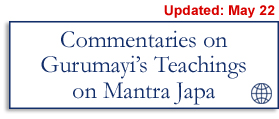 Commentaries on Gurumayi's Teachings on Mantra Japa
