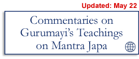 Commentaries on Gurumayi's Teachings on Mantra Japa