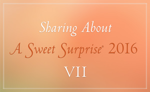 2016 Sweet Surprise Button Share 7