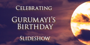 Slideshow of Gurumayi's Birthday