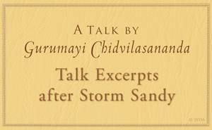 Talk Excerpts by Gurumayi