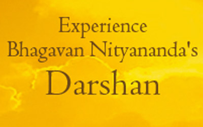 Bhagavan Nityananda's Darshan
