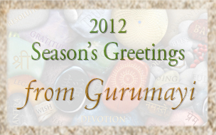 Seasons Greetings from Gurumayi
