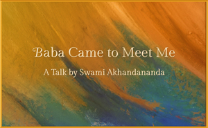 Talk by Swami Akhandananda