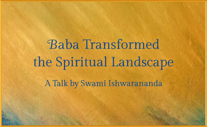 Baba Muktananda's Lunar Birthday - A Talk by Swami Ishwarananda