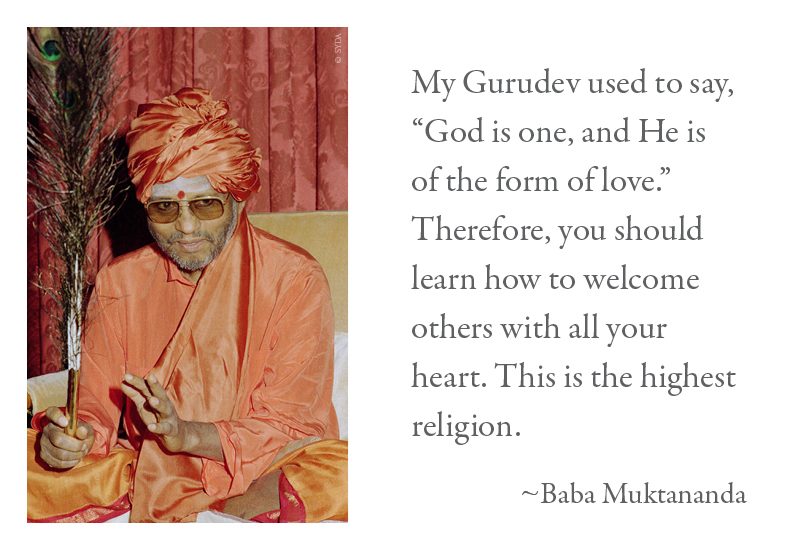 Baba Muktananda's Darshan and Wisdom