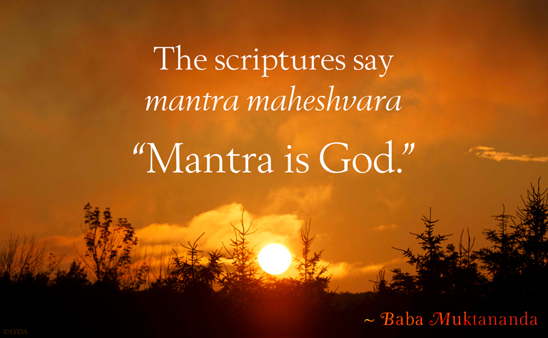 Teachings from Baba on Mantra
