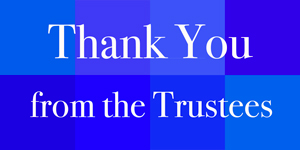 Thanks You from the Board of Trustees