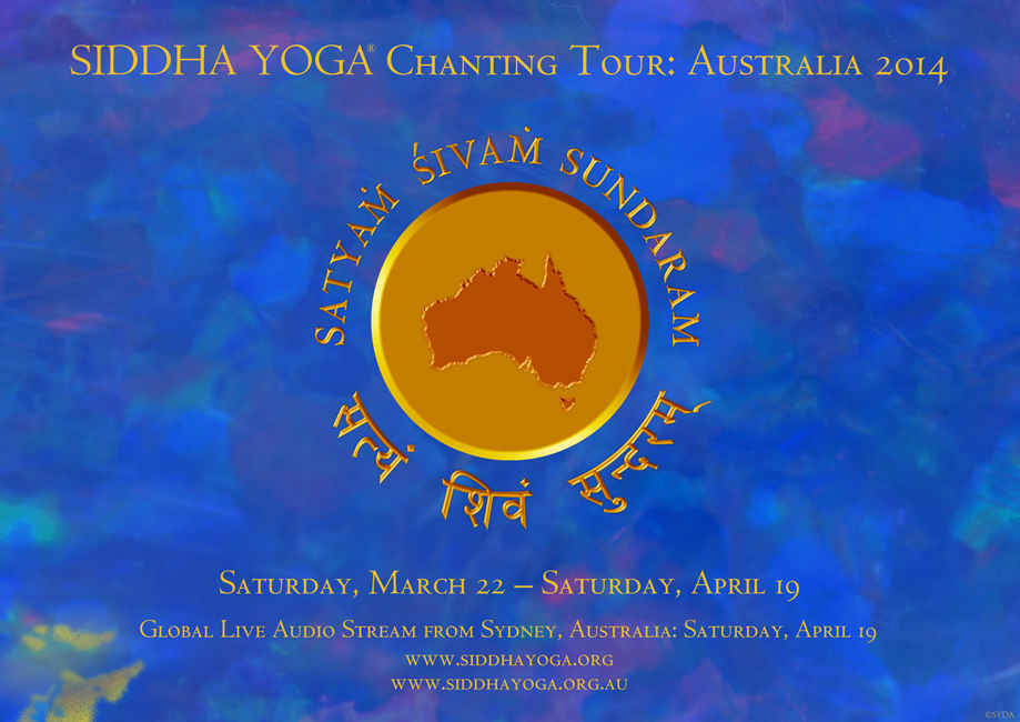 Siddha Ypga Chanting Tour: Australia 2014 Poster
