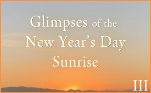 Glimpses of the New Year’s Day Sunrise 2021 III