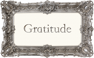 Gratitude - French