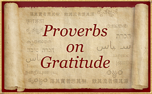 Proverbs of Gratitude