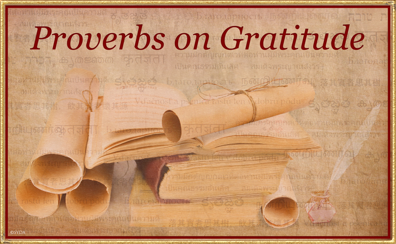Proverbs on Gratitude