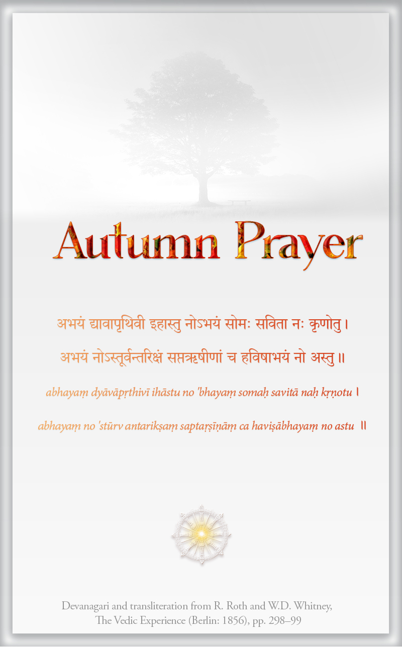 Prayer for Autumn Equinox