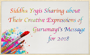 Experiences of Siddha Yogis Creating Art Work - 2018