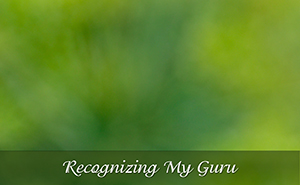 Recognizing My Guru