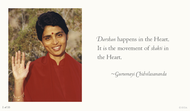 Gurumayi's Darshan and Wisdom - 1