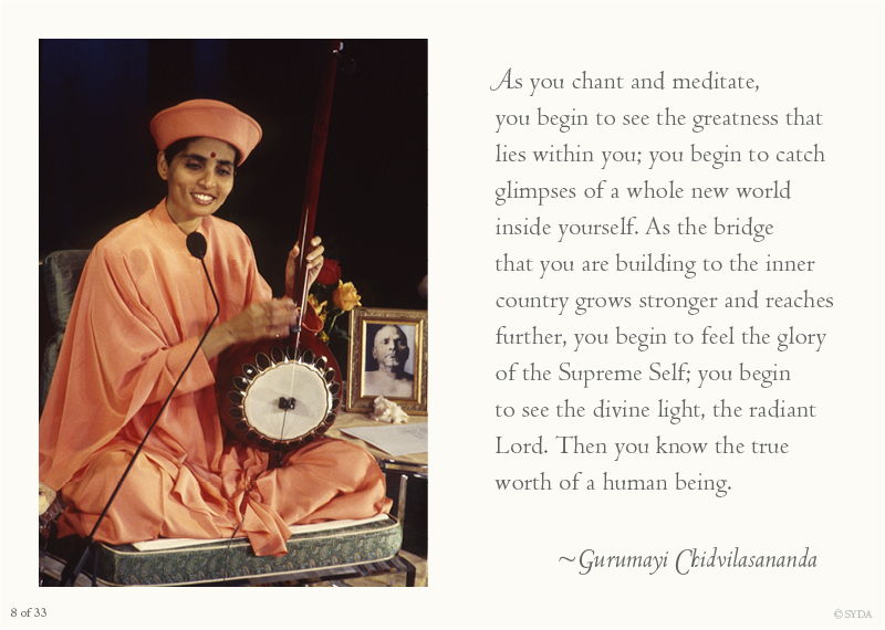 Gurumayi's Darshan and Wisdom - 8