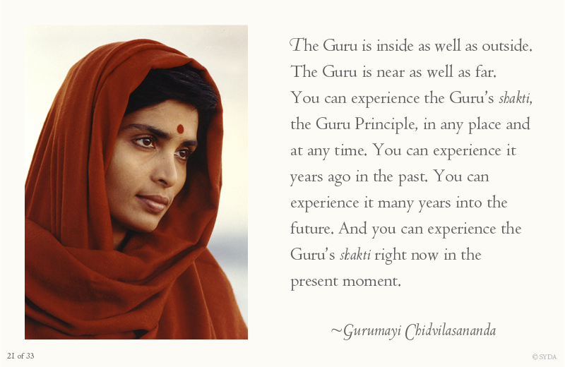 Gurumayi's Darshan and Wisdom - 21