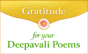 Gratitude for your Deepavali Poetry