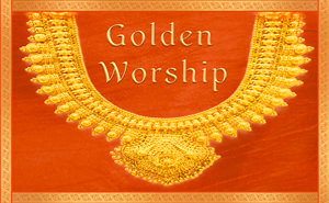 Golden Worship in the Temple on Gudhi Padva
