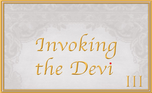 Invoking the Devi - Mahasarasvati