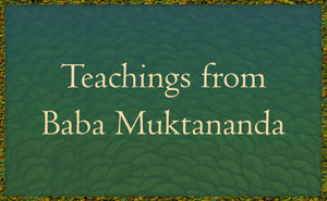 Teachings from Baba
