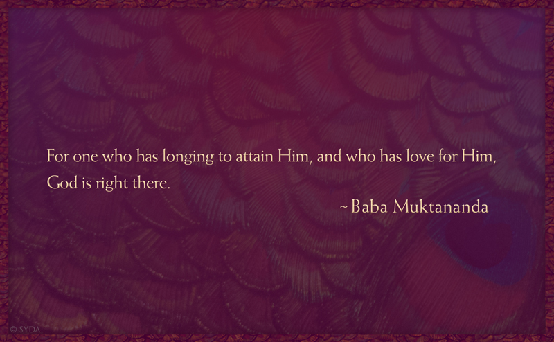 Baba Muktananda's Teachings - VI