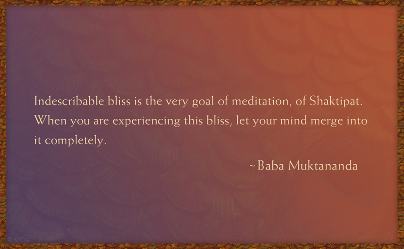 Baba Muktananda's Teachings - II