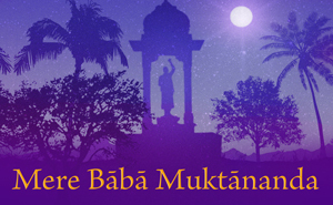Chanting Mere Baba Muktananda