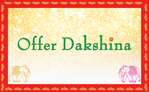 Offer Dakshina