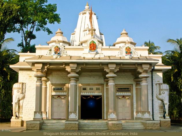 Bhagavan Nityananda's Samadhi Shrine in Ganeshpuri