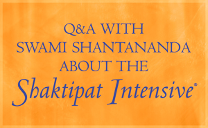 Q&A with Swami Shantananda about the Shaktipat Intensive