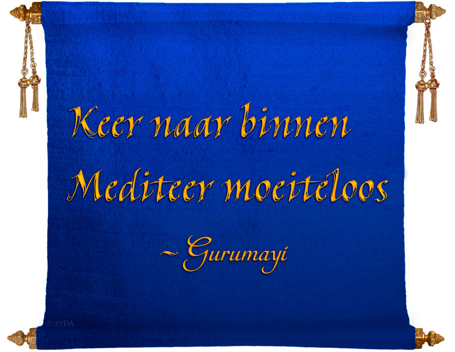 Gurumayi's Message for 2015 - Dutch