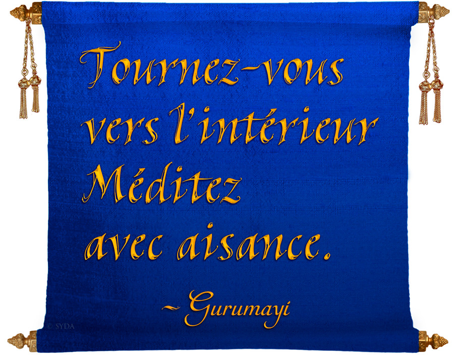 Gurumayi's Message for 2015 - French