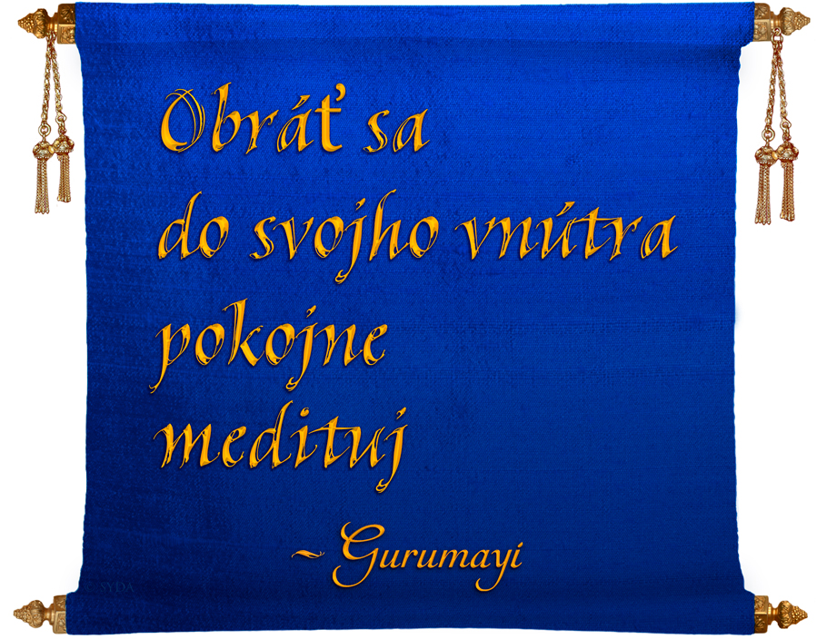 Gurumayi's Message for 2015 - Slovak