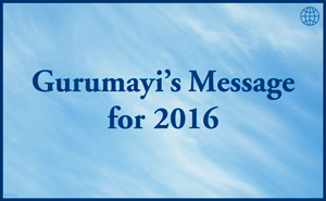 Gurumayi's Message for 2016