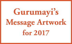 Gurumayi's Message Artwork for 2017