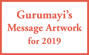 Gurumayi's Message Artwork for 2019