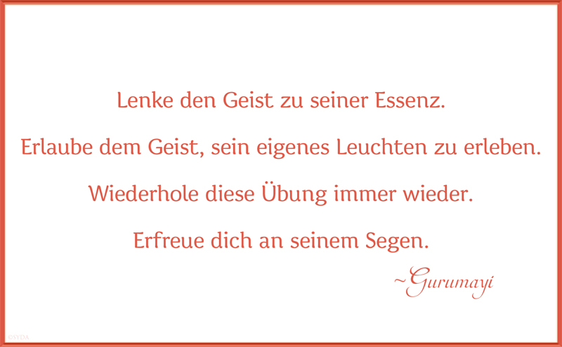 Gurumayi's Message for 2019 - German