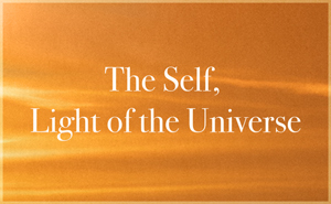 Dharana: The Self, Light of the Universe.