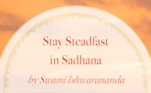 Stay Steadfast in Sadhana