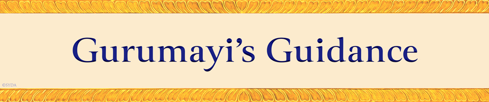 Gurumayi’s Guidance