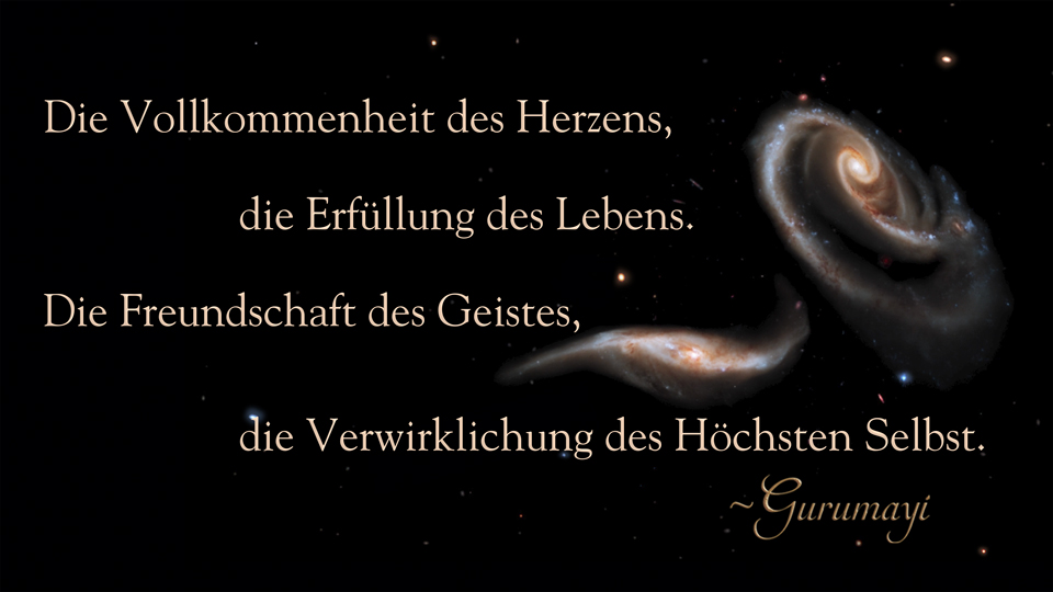 Gurumayi's Message for 2023 in German